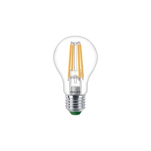 PHILIPS LED filam.bulb MASTER.UE A60 4W/60W E27 2700K 840lm Dim 50Y čirá