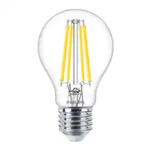 PHILIPS LED filam.bulb MASTER.V A60 7.8W/75W E27 4000K 1055lm Dim 15Y