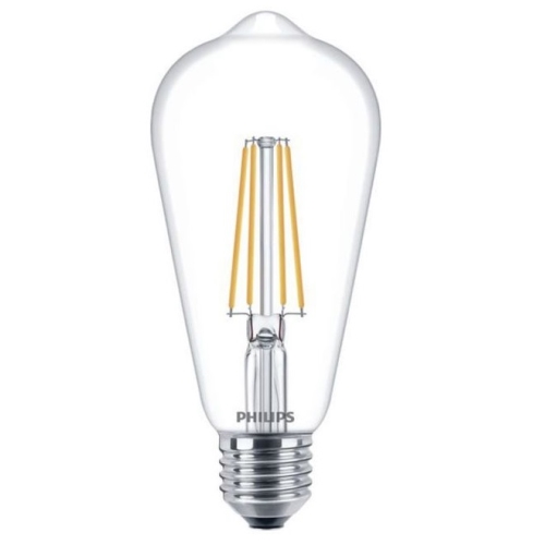 PHILIPS LED filam.bulb ST64 7W/60W E27 2700K 806lm NonDim 15Y