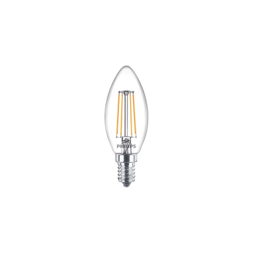 PHILIPS LED filam.candleLED CorePro B35 4.3W/40W E14 4000K 470lm NonDim 15Y