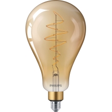 PHILIPS LED filam.giant.bulb A160 7W/40W E27 1800K 470lm Dim 15Y amber