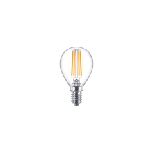 PHILIPS LED filam.lustreLED CorePro P45 6.5W/60W E14 4000K 806lm NonDim 15Y