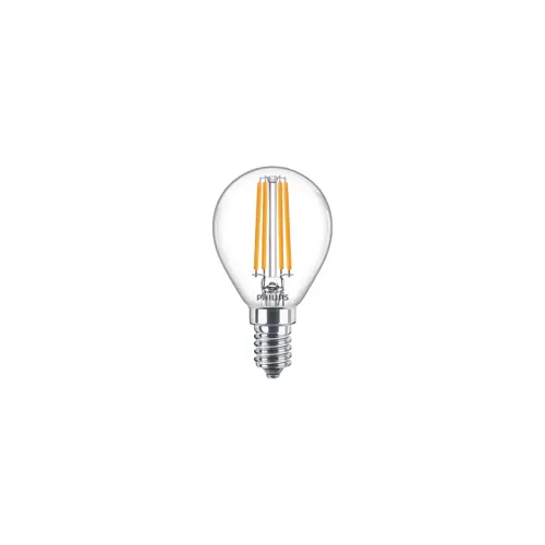 PHILIPS LED filam.lustreLED CorePro P45 6.5W/60W E14 4000K 806lm NonDim 15Y