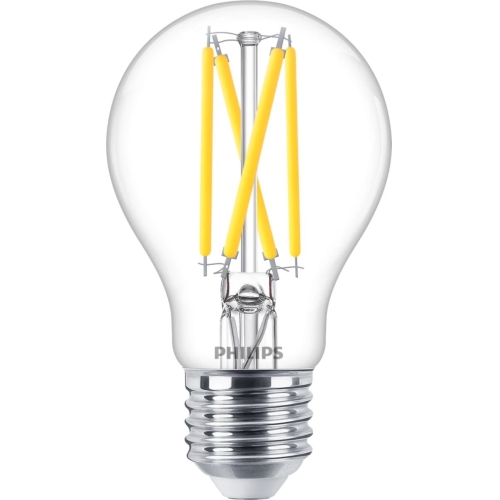PHILIPS LED filament bulb A60 5.9W/60W E27 2200-2700K 806lm Dim 15Y
