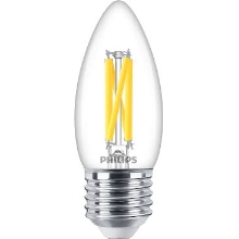 PHILIPS LED filament candle MASTER B35 3.4W/40W E27 2700K 470lm DimTone 25Y