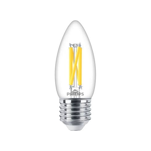 PHILIPS LED filament candle MASTER B35 3.4W/40W E27 2700K 470lm DimTone 25Y