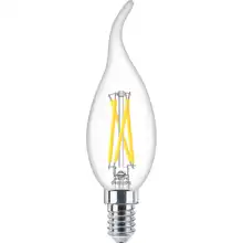 PHILIPS LED filament candle MASTER BA35 2.5W/25W E14 2700K 340lm DimTone 25Y