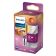 PHILIPS LED filament lamp P45 3.4W/40W E14 2200-2700K 470lm Dim 15Y clear