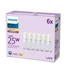 PHILIPS LED. kapsle G9 25W/25W 220lm/827 15Y NonDim;