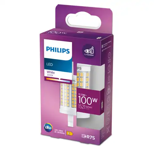 PHILIPS LED.    lin.halog. R7s 11.5W/120W 1521lm/830 15Y NonDim; 78mm
