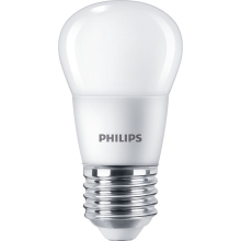 PHILIPS LED luster P45 5W/40W E14 2700K 470lm NonDim 15Y opál 3-pack