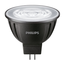 PHILIPS LED reflector MASTER MR16 7.5W/50W GU5.3 3000K 621lm/24° Dim 40Y