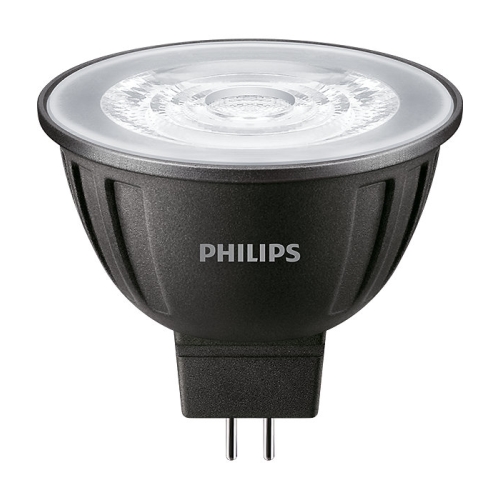 PHILIPS LED reflector MASTER MR16 7.5W/50W GU5.3 3000K 621lm/24° Dim 40Y