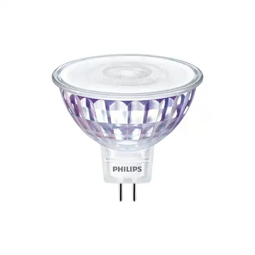 PHILIPS LED reflector MASTER.V MR16 7.5W/50W GU5.3 2700K 621lm/60° Dim 25Y