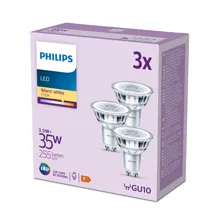 PHILIPS LED.reflektor PAR16 GU10 35W/35W 255lm/827 15Y NonDim;