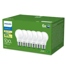 PHILIPS LED.žárovka A60 E27 7.3W/120W 1535lm/827 50Y NonDim; opál