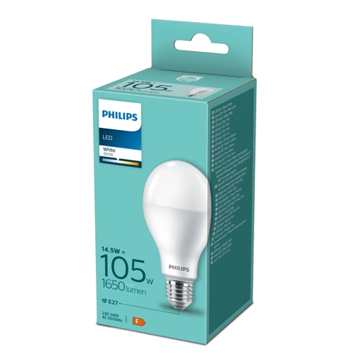 PHILIPS LED.žárovka A67 E27 105W/10W 1650lm/830 10Y NonDim;opál
