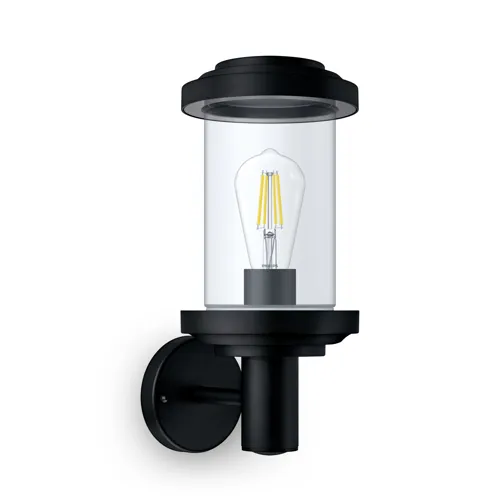 PHILIPS light.wall.incandescent. Listra 1xE27 IP44; black