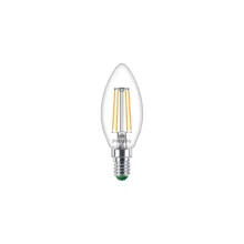 PHILIPS MASTER LED candle B35 E14 2.3W/40W 485lm/827  50Y NonDim ; čirá