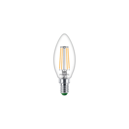 PHILIPS MASTER LED candle B35 E14 2.3W/40W 485lm/827  50Y NonDim ; čirá