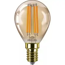 PHILIPS P45 40W 1800K E14 NDSRT Amber 1PF