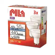 PHILIPS PILA LED 50W GU10 840 36D ND 3CT/6