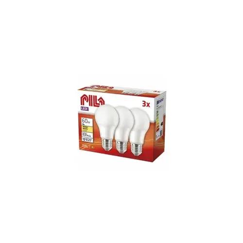 PHILIPS PILA LED 75W A60 E27 827 FR ND 3CT/6