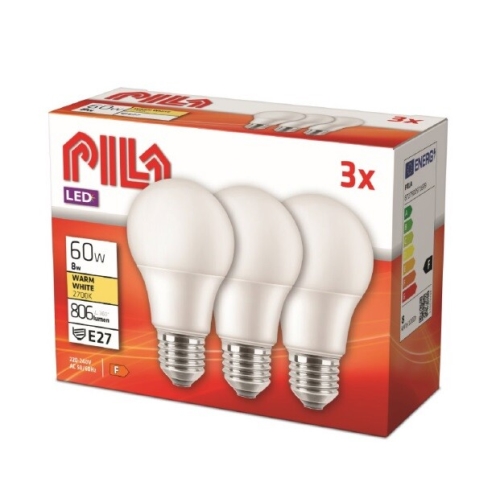 PHILIPS SAW 60W A60 E27 827 FR ND 3CT/6