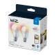 PHILIPS WiZ bulb A60 8W/60W E27 RGB 806lm Dim 2-pack