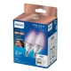 PHILIPS WiZ candle B37 4.9W/40W E14 RGB 470lm Dim 2-pack
