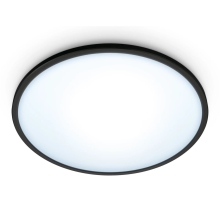 PHILIPS WiZ ceiling light LED Superslim 14W 1300lm/827-65 IP20; black