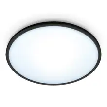 PHILIPS WiZ ceiling light LED Superslim 14W 1300lm/827-65 IP20; black
