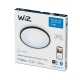 PHILIPS WiZ ceiling light LED Superslim 14W 1300lm/827-65 IP20; black