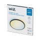 PHILIPS WiZ ceiling light LED Superslim 32W 3800lm/827-65 IP20; black