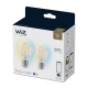 PHILIPS WiZ filam.bulb A60 6.7W/60W E27 806lm TW Dim 2-pack