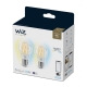PHILIPS WiZ filam.bulb A60 6.7W/60W E27 806lm TW Dim 2-pack