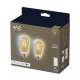 PHILIPS WiZ filam.bulb ST64 6.7W/60W E27 640lm TW Dim 2-pack