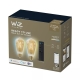 PHILIPS WiZ filam.bulb ST64 6.7W/60W E27 640lm TW Dim 2-pack+REM