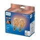 PHILIPS WiZ filam.bulb ST64 7W/50W E27 TW 640lm Dim 2-pack