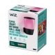 PHILIPS WiZ LED wall light Elpas 8.5W 950lm/827-50/RGB IP44; black