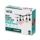 PHILIPS WiZ light chain LED Stringlight 12W 120lm/822-65 IP65; black 14.4m