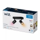 PHILIPS WiZ light points LED Imageo 2x4.9W GU10 690lm/922-65/RGB IP20; black