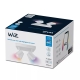 PHILIPS WiZ light points LED Imageo 4x4.9W 1380lm/922-65/RGB IP20; white