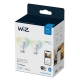 PHILIPS WiZ reflector PAR16 4.7W/50W GU10 TW 345lm Dim 2-pack