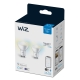 PHILIPS WiZ reflector PAR16 4.7W/50W GU10 TW 345lm Dim 2-pack
