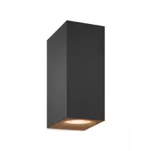 PHILIPS WiZ wall light LED Up&Down 2x4.9W 690lm/922-65/RGB IP20; black