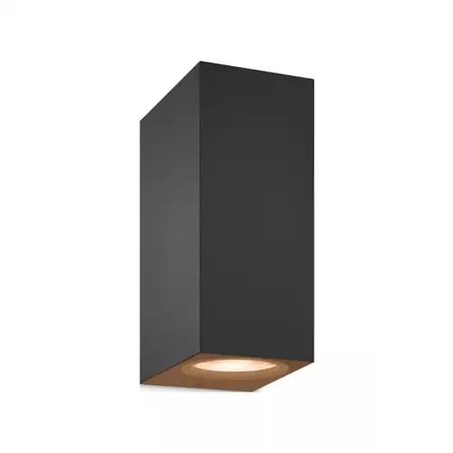 PHILIPS WiZ wall light LED Up&Down 2x4.9W 690lm/922-65/RGB IP20; black