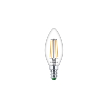 PHILIS MASTER LED candle B35 2.3W/40W E14 485lm 2700K 827 CL GUE NonDim 50Y