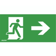Pictogram P25 EAST RIGHT (125x250MM) for HELIOS, HELIOS DS