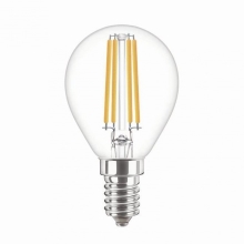 PILA LED luster P45 6.5W/60W E14 2700K 806lm NonDim 15Y čirá